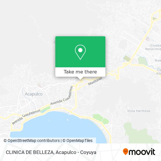 CLINICA DE BELLEZA map