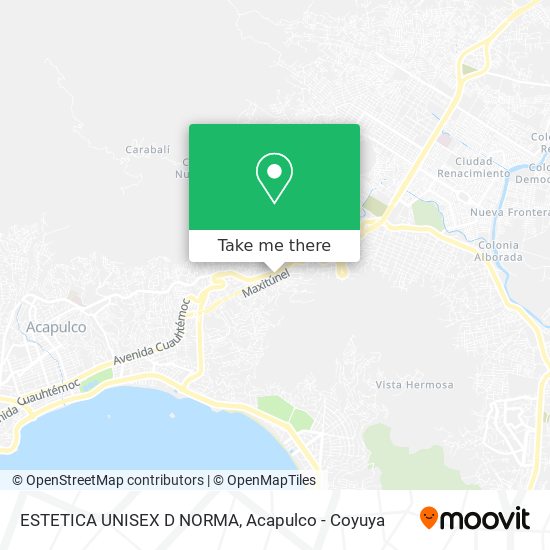 ESTETICA UNISEX D NORMA map