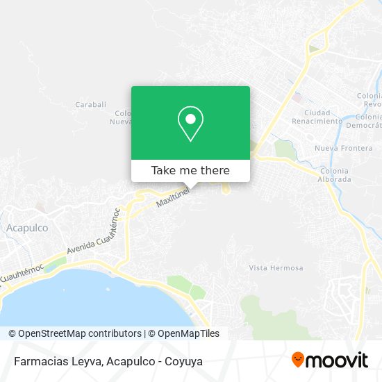 Farmacias Leyva map