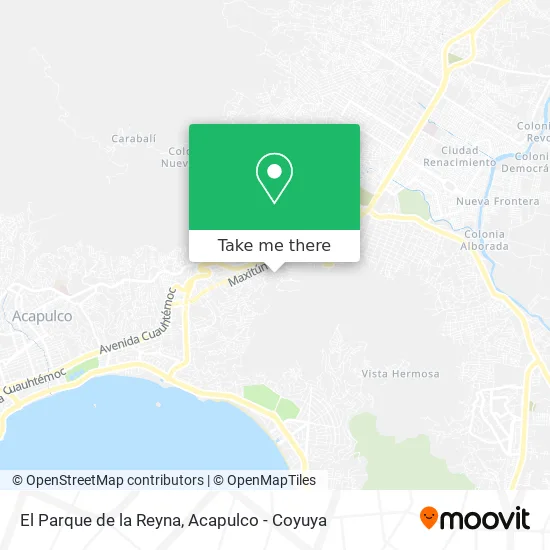 El Parque de la Reyna map