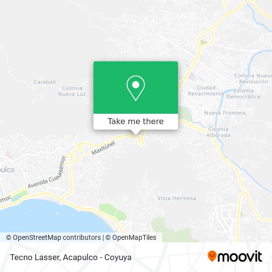 Mapa de Tecno Lasser
