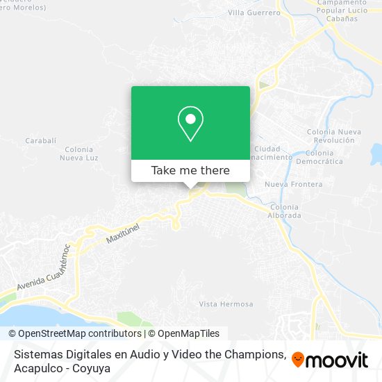Sistemas Digitales en Audio y Video the Champions map
