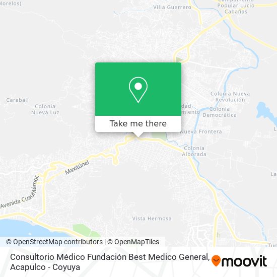 Consultorio Médico Fundación Best Medico General map