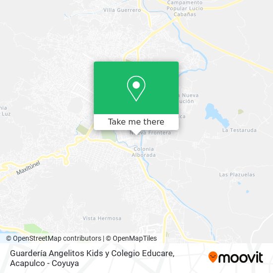 Guardería Angelitos Kids y Colegio Educare map