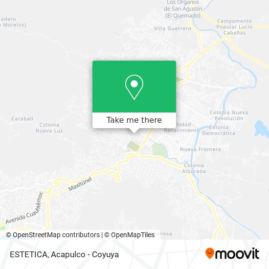 ESTETICA map