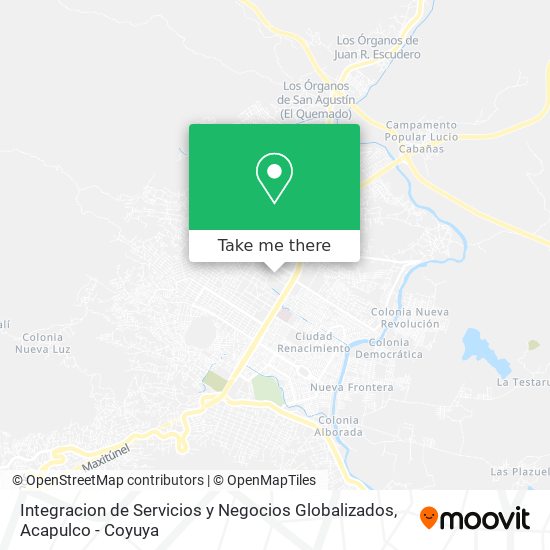 Integracion de Servicios y Negocios Globalizados map