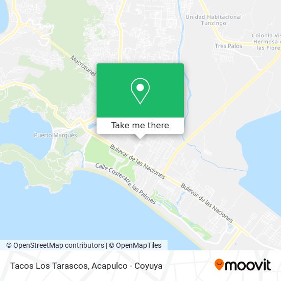 Mapa de Tacos Los Tarascos