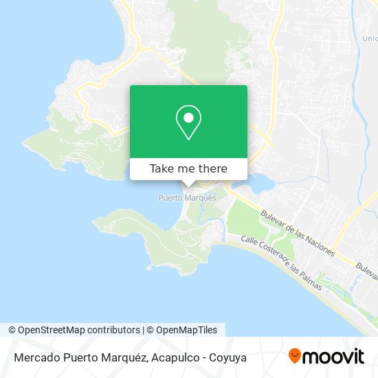 Mercado Puerto Marquéz map