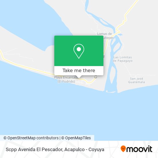 Scpp Avenida El Pescador map