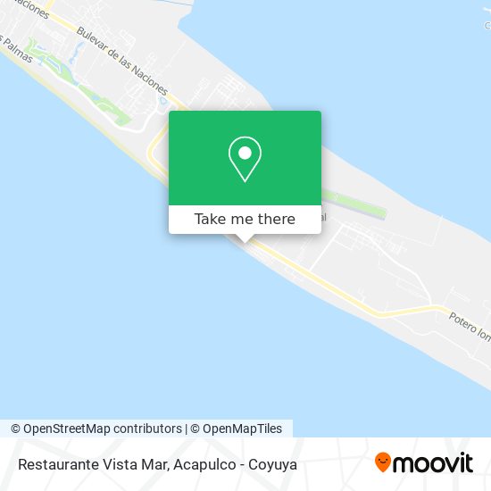 Restaurante Vista Mar map