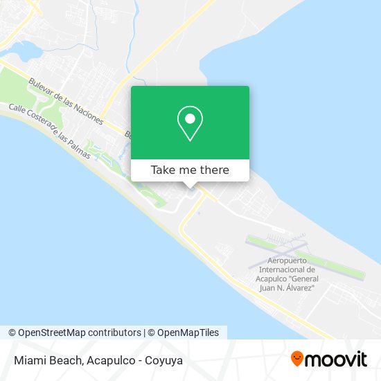 Miami Beach map