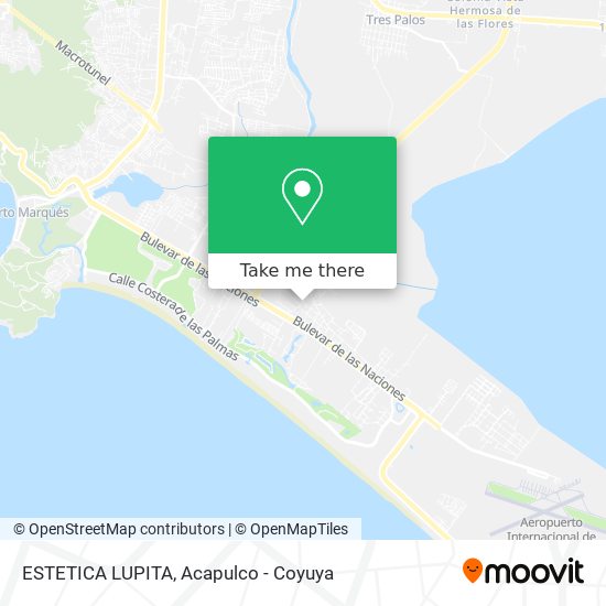 Mapa de ESTETICA LUPITA
