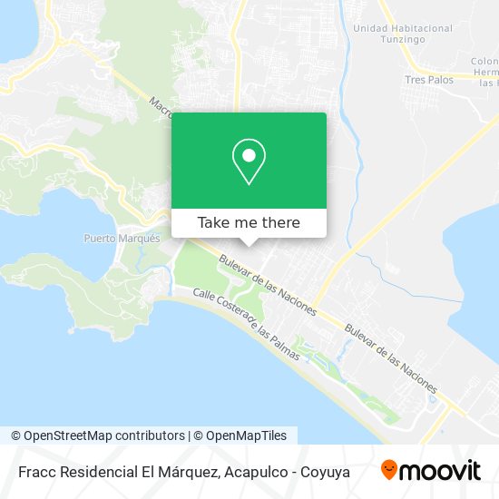 Mapa de Fracc Residencial El Márquez