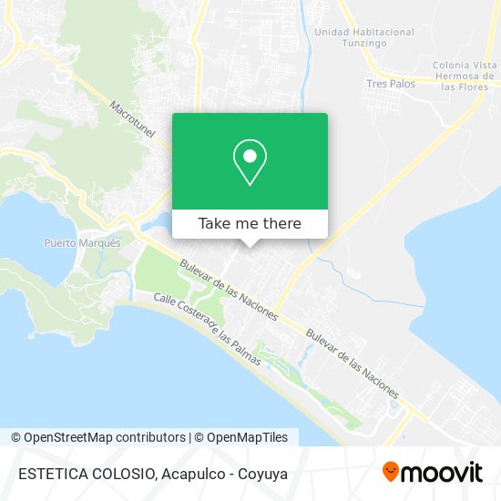 ESTETICA COLOSIO map