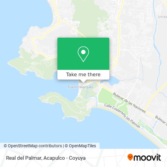 Mapa de Real del Palmar