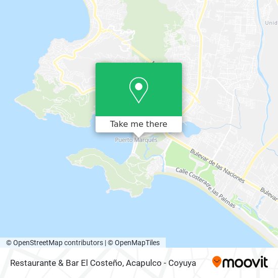 Mapa de Restaurante & Bar El Costeño