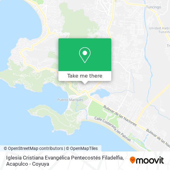 Iglesia Cristiana Evangélica Pentecostés Filadelfia map