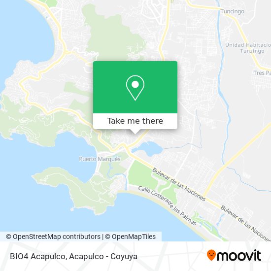 BIO4 Acapulco map