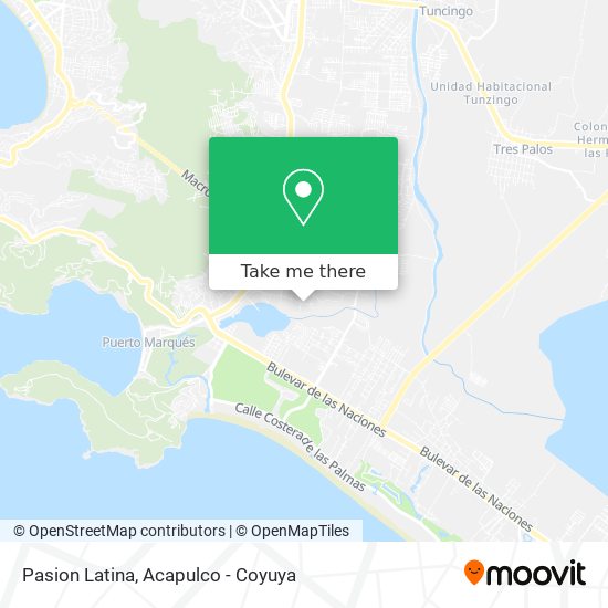 Mapa de Pasion Latina