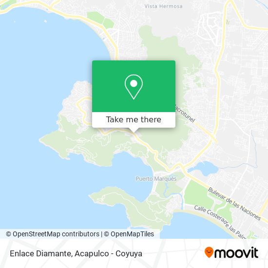 Enlace Diamante map