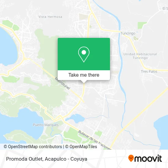 Promoda Outlet map