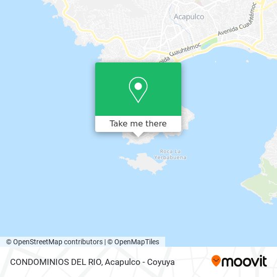 CONDOMINIOS DEL RIO map