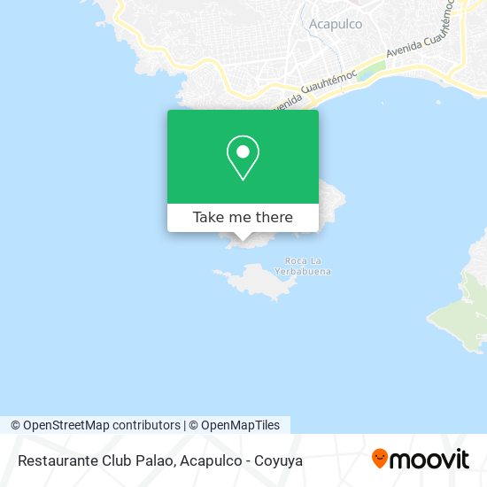 Restaurante Club Palao map