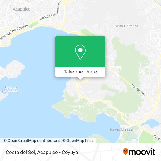 Costa del Sol map
