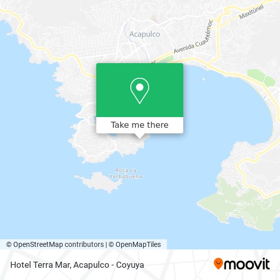 Hotel Terra Mar map