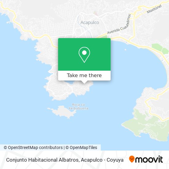 Conjunto Habitacional Albatros map