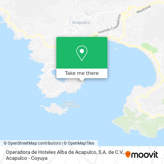 Operadora de Hoteles Alba de Acapulco, S.A. de C.V. map