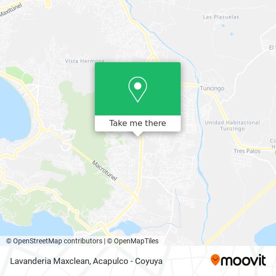 Mapa de Lavanderia Maxclean