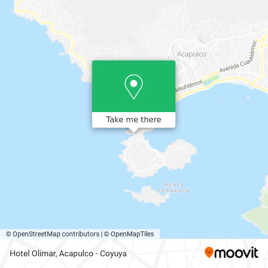 Hotel Olimar map