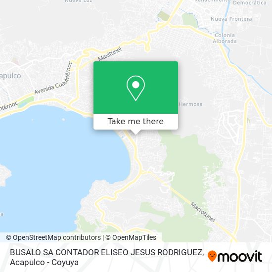 BUSALO SA CONTADOR ELISEO JESUS RODRIGUEZ map