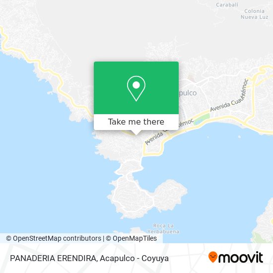 PANADERIA ERENDIRA map