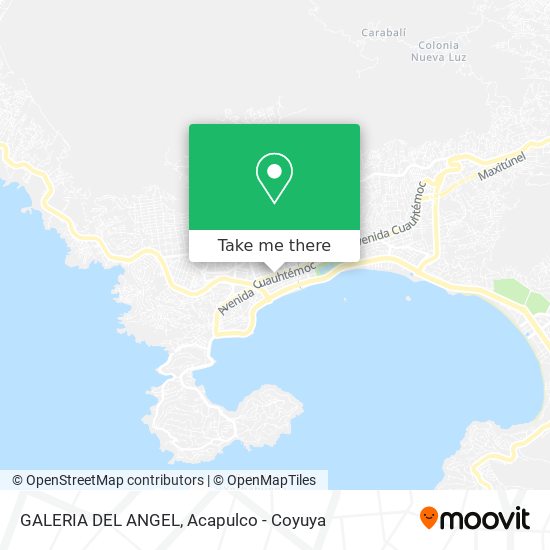 GALERIA DEL ANGEL map