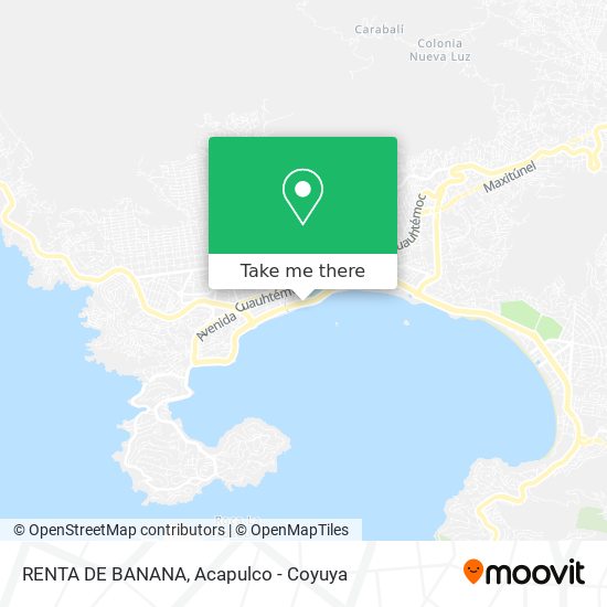 RENTA DE BANANA map