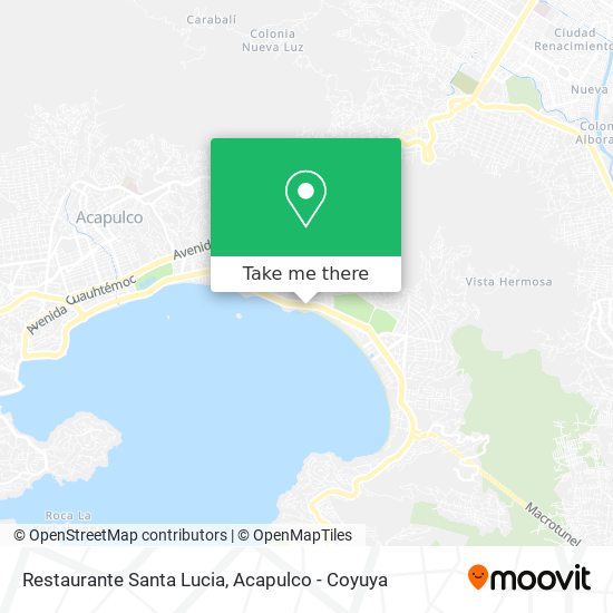 Restaurante Santa Lucia map