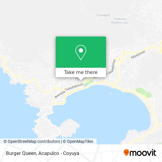 Burger Queen map