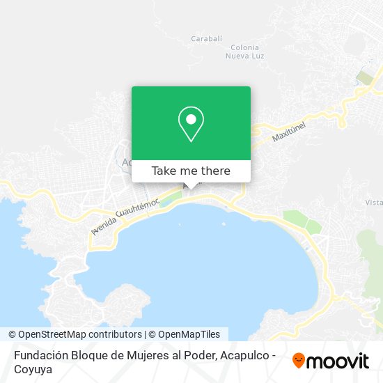Mapa de Fundación Bloque de Mujeres al Poder