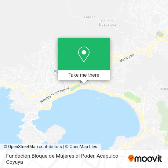 Mapa de Fundación Bloque de Mujeres al Poder