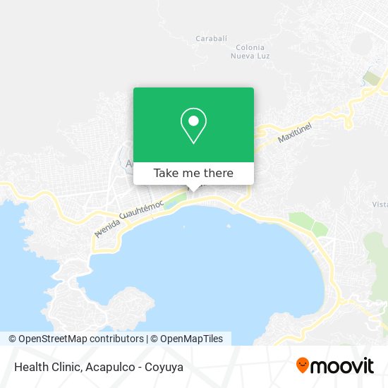 Health Clinic map