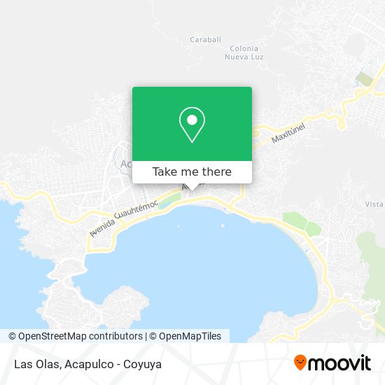 Las Olas map
