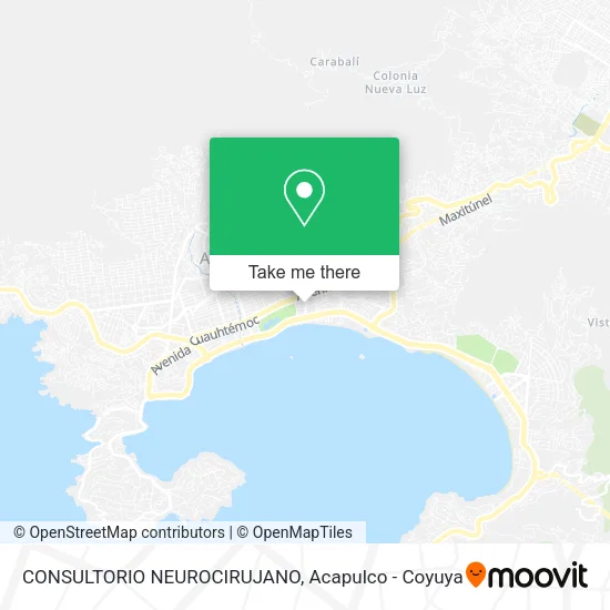 Mapa de CONSULTORIO NEUROCIRUJANO