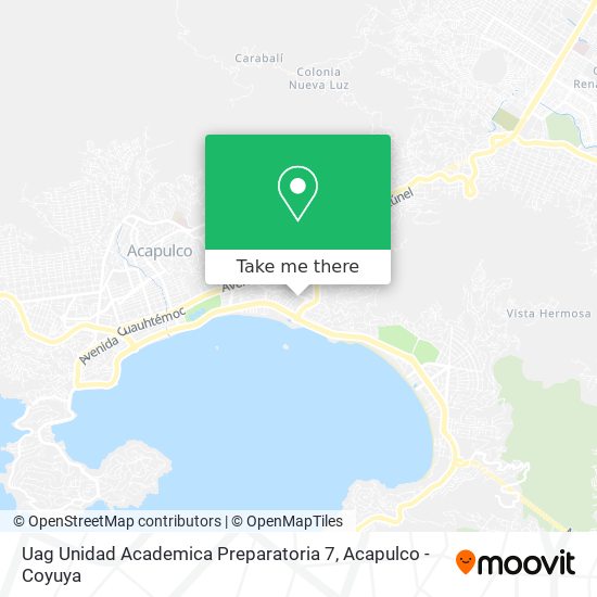 Uag Unidad Academica Preparatoria 7 map