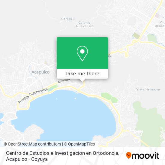 Centro de Estudios e Investigacion en Ortodoncia map