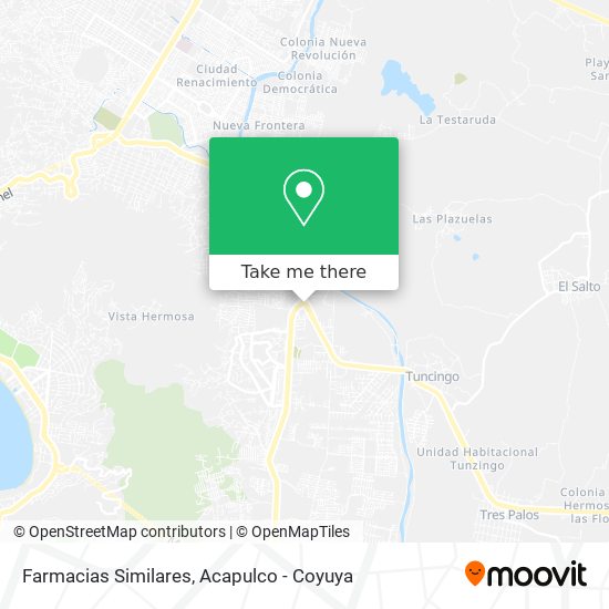 Farmacias Similares map