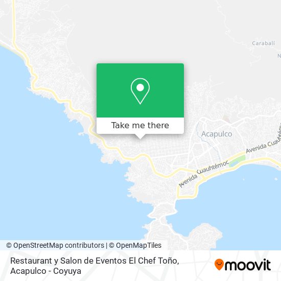 Restaurant y Salon de Eventos El Chef Toño map