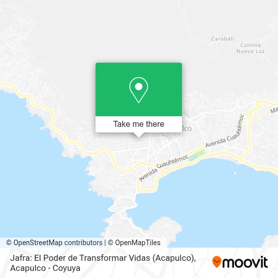 Jafra: El Poder de Transformar Vidas (Acapulco) map