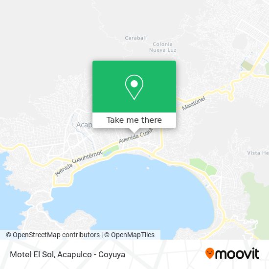 Motel El Sol map